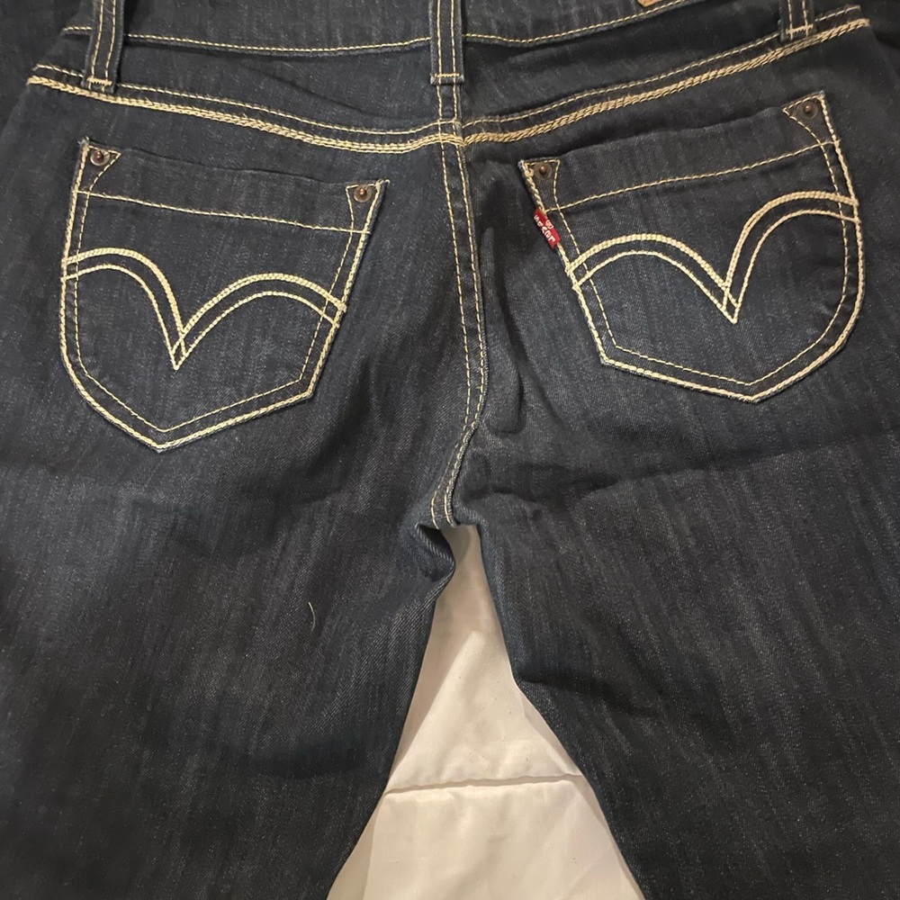 Levi's Blue Straight Leg Jeans Classic Denim